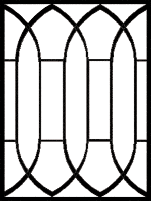 Решетка на окна кованая. Код эскиза решетки: РО-010